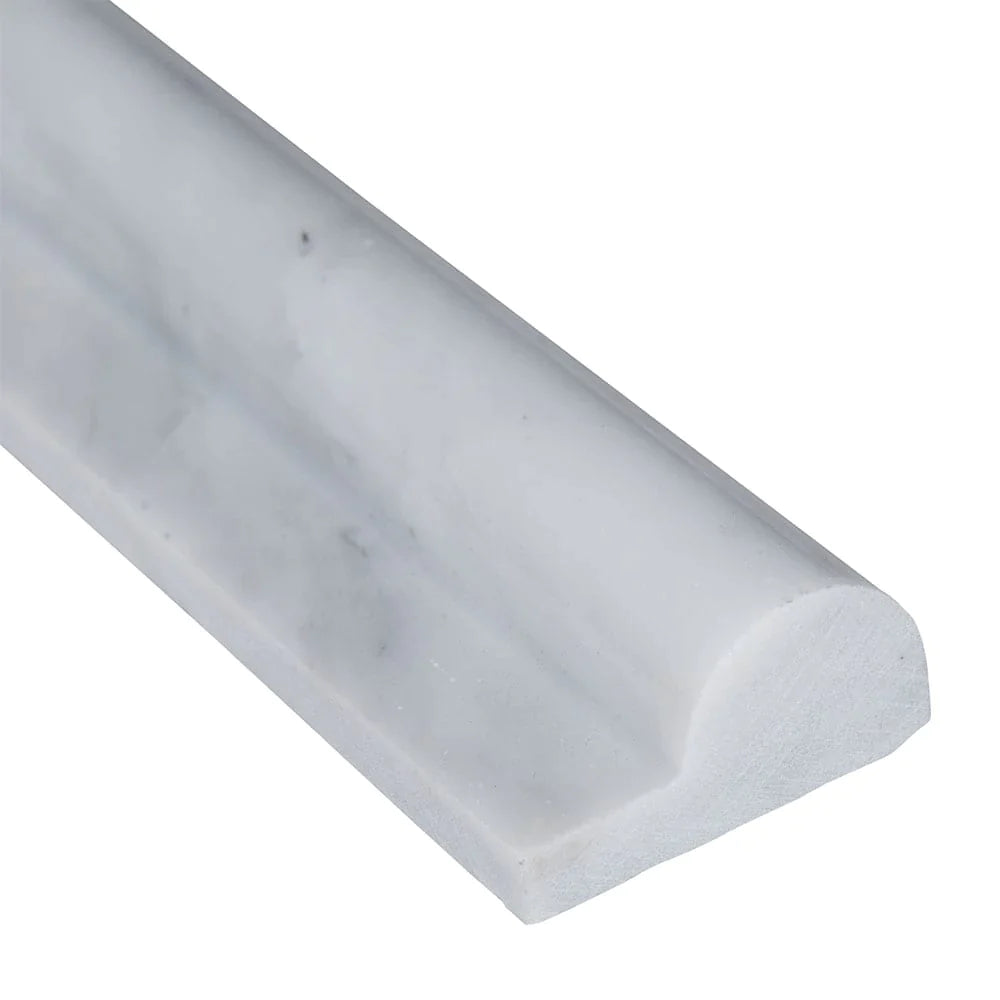 MSI Greecian White Rail Polished Marble Molding 2"x12"