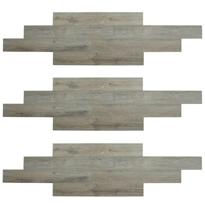 Green Touch Flooring premium collection vinyl flooring 48x7 Country Side Oak WF8602 product shot multiple planks topview