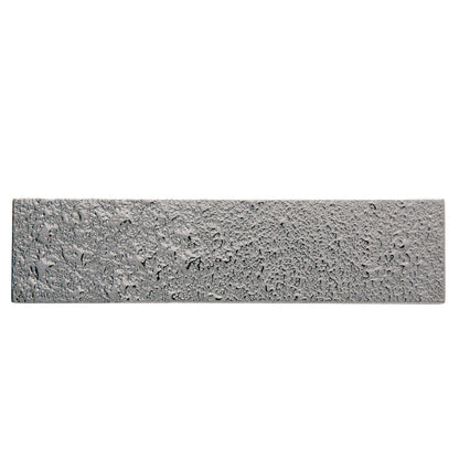 Dark Shimmer Gray 2x8 Polished Subway Glass Tile (27 pack, 3 sq ft/case) - Sample