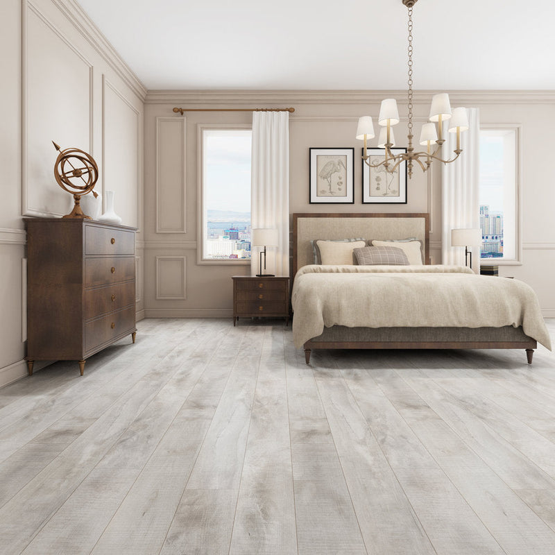 Harmony Textured/EIR 7.75"x72" Laminate Flooring 12mm - Ancient Ecru