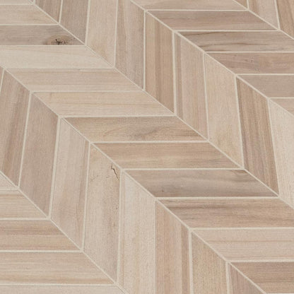 MSI Havenwood Beige Chevron Mosaic Porcelain Wall and Floor Tile