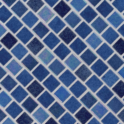 MSI Hawaiian Blue Glass Mosaic Tile 11.81"x11.81"