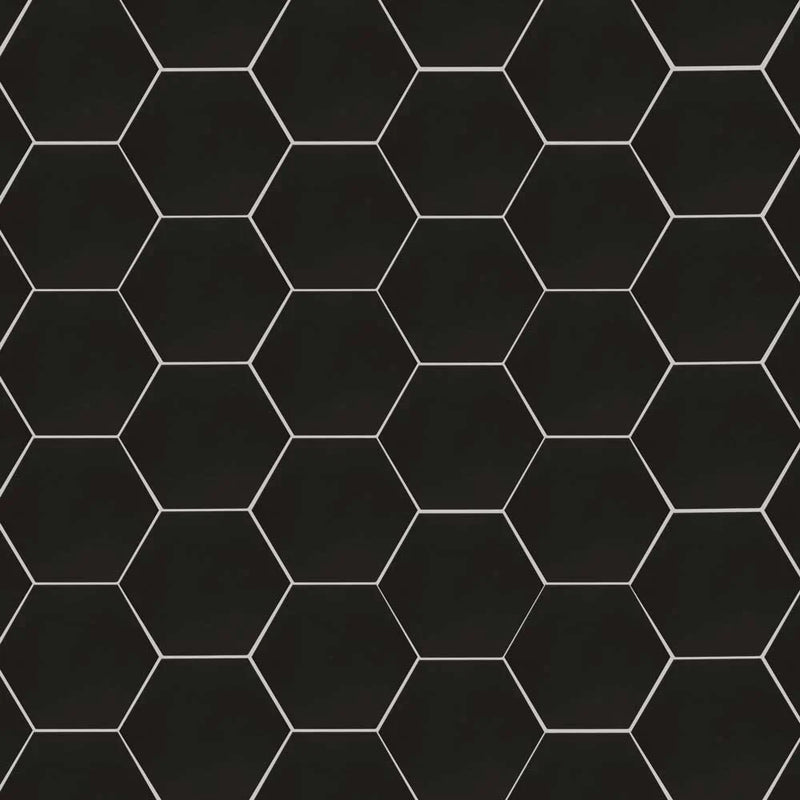 MSI Hexley Graphite Porcelain Hexagon Wall and Floor Tile