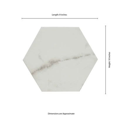 MSI Hexley Marbello Porcelain Hexagon Wall and Floor Tile