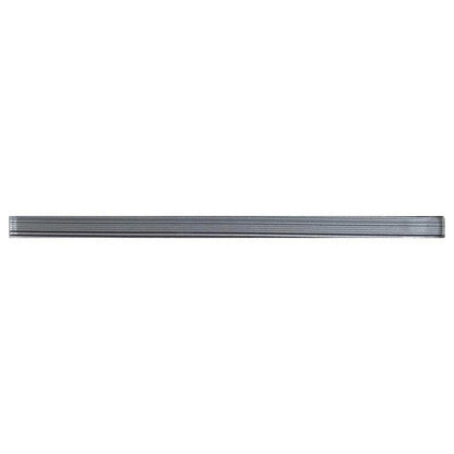 Stone Blue 0.5x12 Glossy Glass Pencil Tile Trim (10 pack, 0.5 sq ft/case)