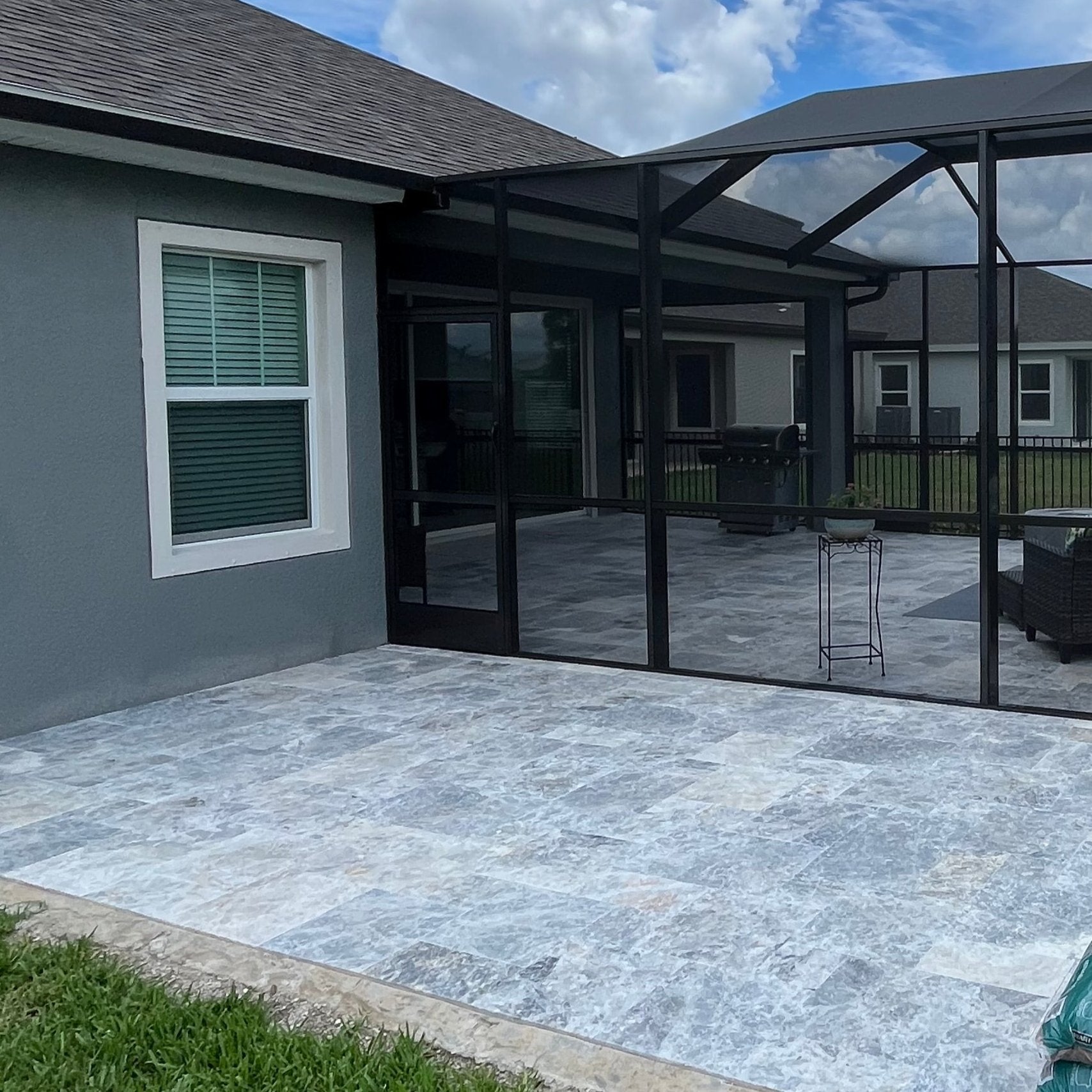 Silver Platinum Marble Tumbled Paver – mayausatile