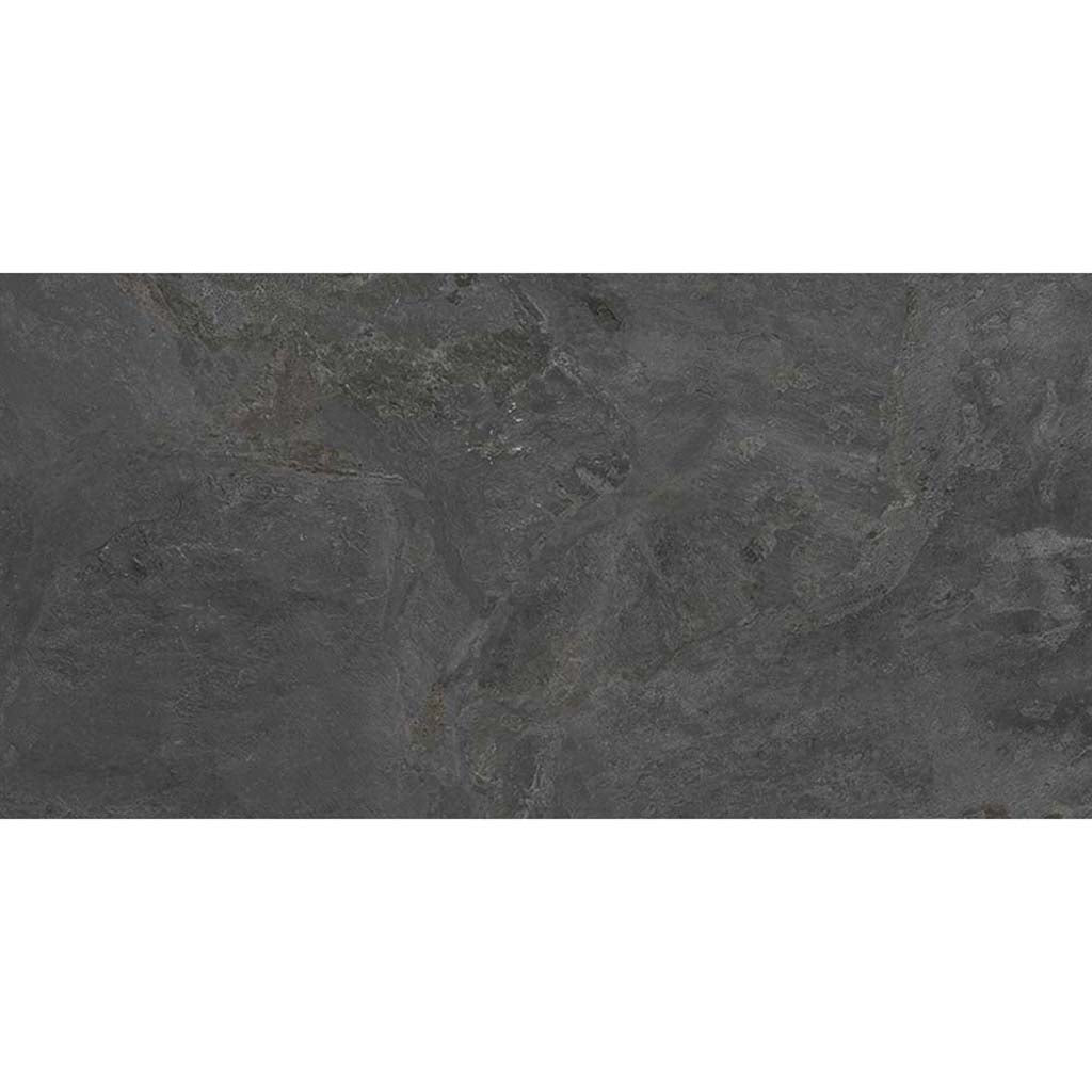 Slate Black 24x48 Matte Porcelain Large Format Tile (2 pack, 15.55 sq ft/case)