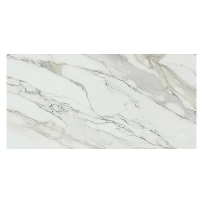 White with Gray Vein 24x48 Matte Porcelain Large Format Tile (2 pack, 15.42 sq ft/case)