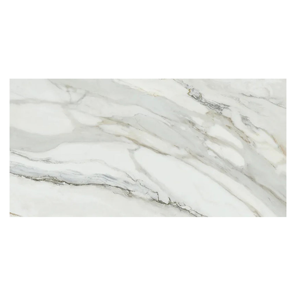 White with Gray Vein 24x48 Matte Porcelain Large Format Tile (2 pack, 15.42 sq ft/case)