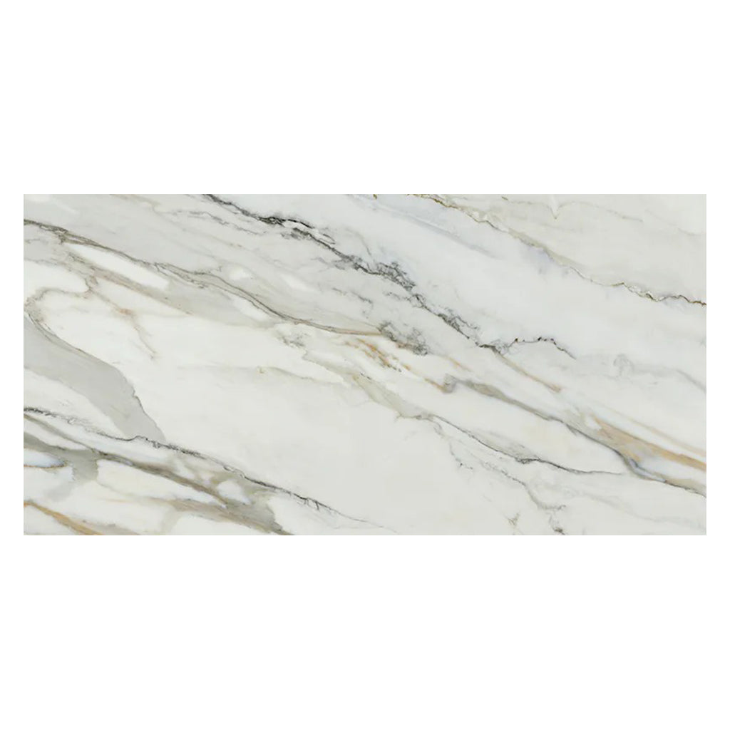 White with Gray Vein 24x48 Matte Porcelain Large Format Tile (2 pack, 15.42 sq ft/case)