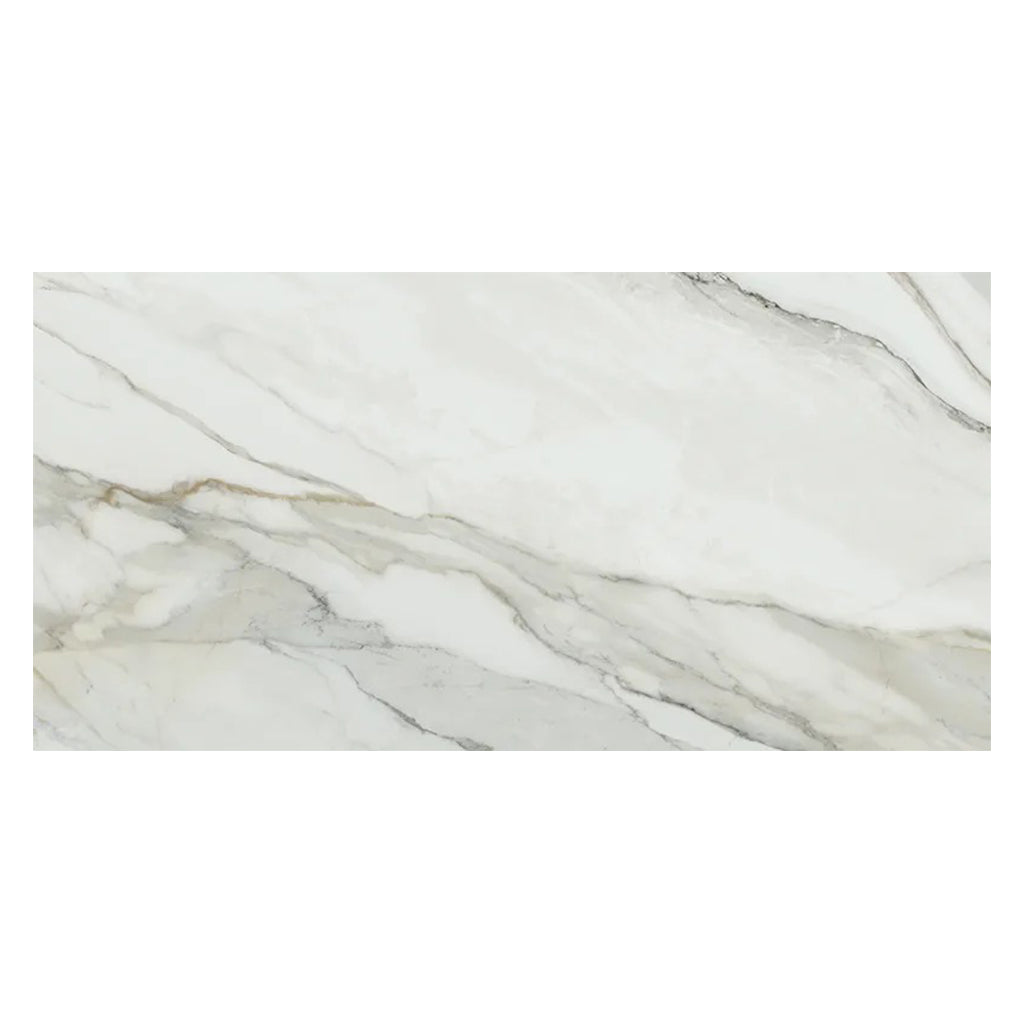 White with Gray Vein 24x48 Matte Porcelain Large Format Tile (2 pack, 15.42 sq ft/case)