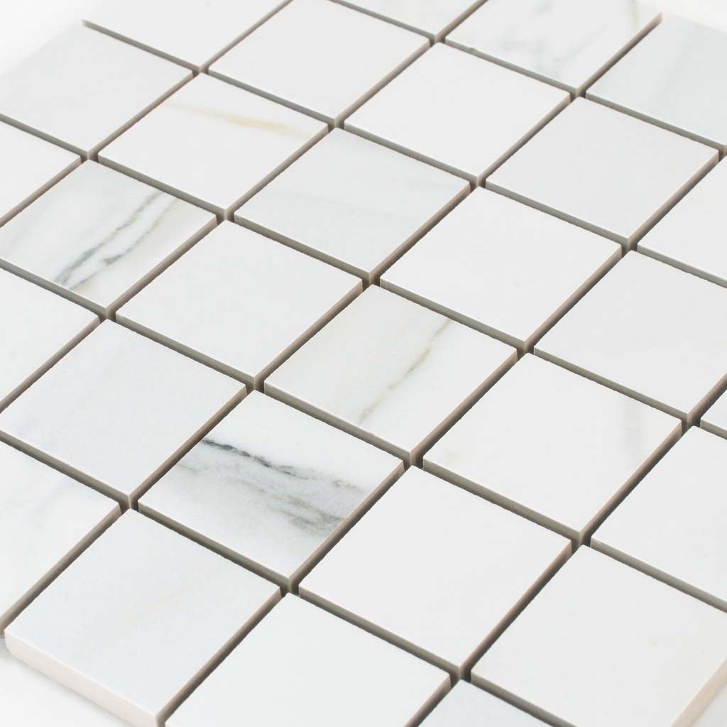 White 12x12 Matte Uniform Square Porcelain Mosaic Tile (11 pack, 10.76 sq ft/case)