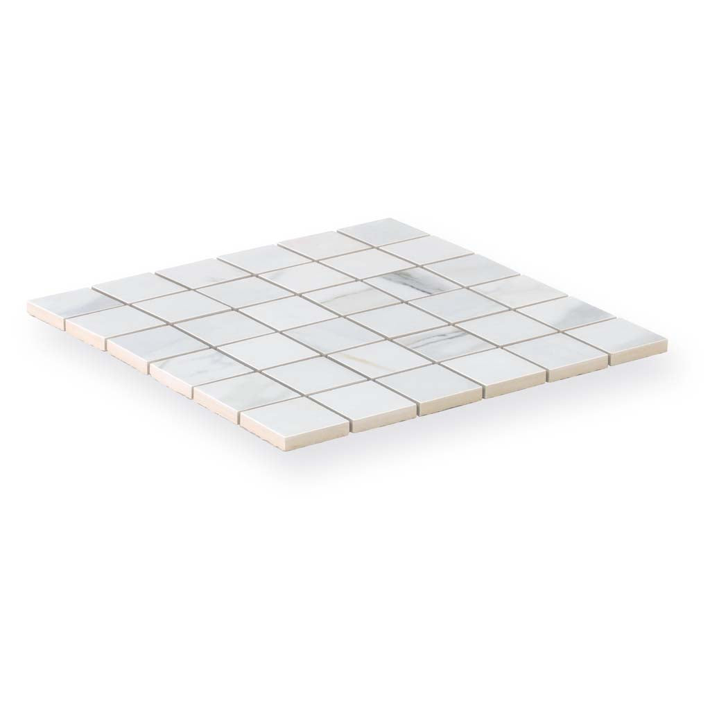 White 12x12 Matte Uniform Square Porcelain Mosaic Tile (11 pack, 10.76 sq ft/case)