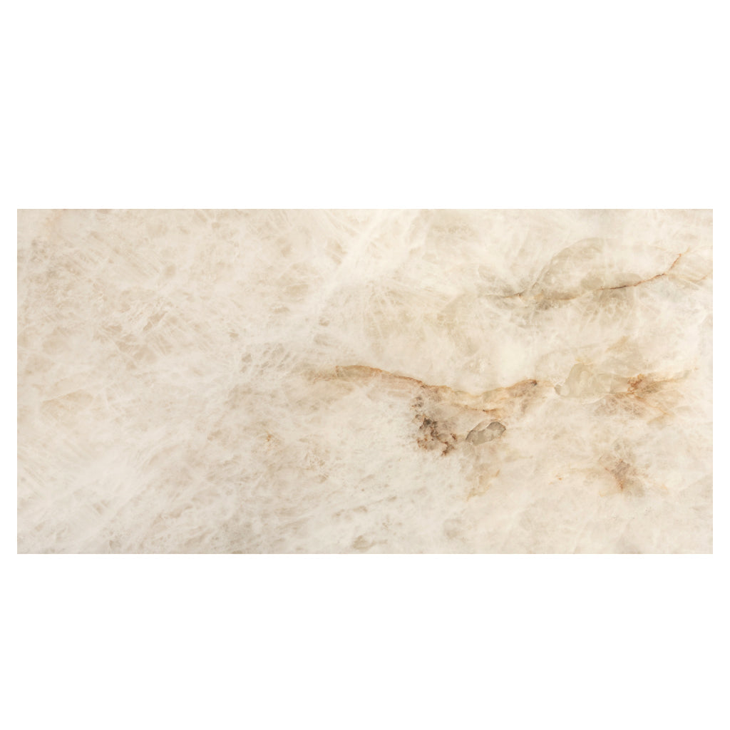 Light Cream Beige 24x48 Lappato Porcelain Large Format Tile (2 pack, 15.5 sq ft/case) - Sample
