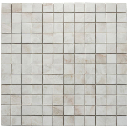 Light Cream Beige 12x12 Lappato Square Porcelain Mosaic Tile (5 pack, 4.84 sq ft/case)