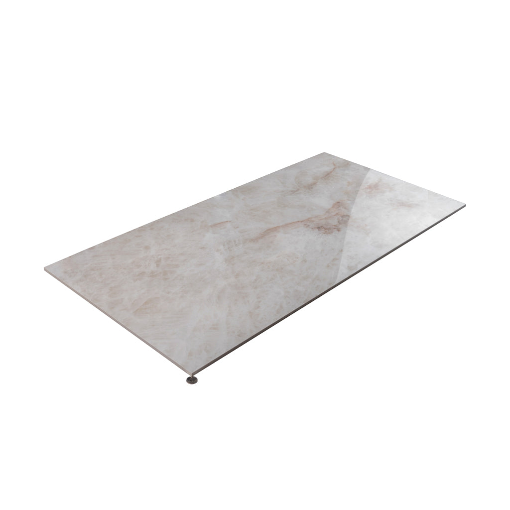 Soft Alabaster White 24x48 Lappato Porcelain Large Format Tile (2 pack, 15.5 sq ft/case)
