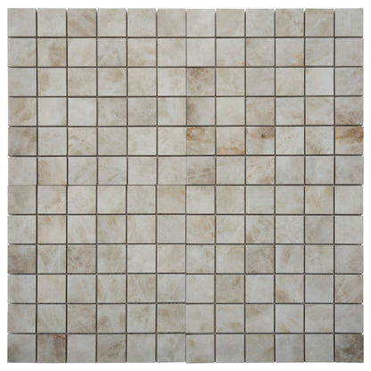 Soft Alabaster White 12x12 Lappato Square Porcelain Mosaic Tile (5 pack, 4.84 sq ft/case)
