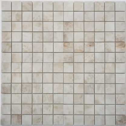 Soft Alabaster White 12x12 Lappato Square Porcelain Mosaic Tile (5 pack, 4.84 sq ft/case) - Sample
