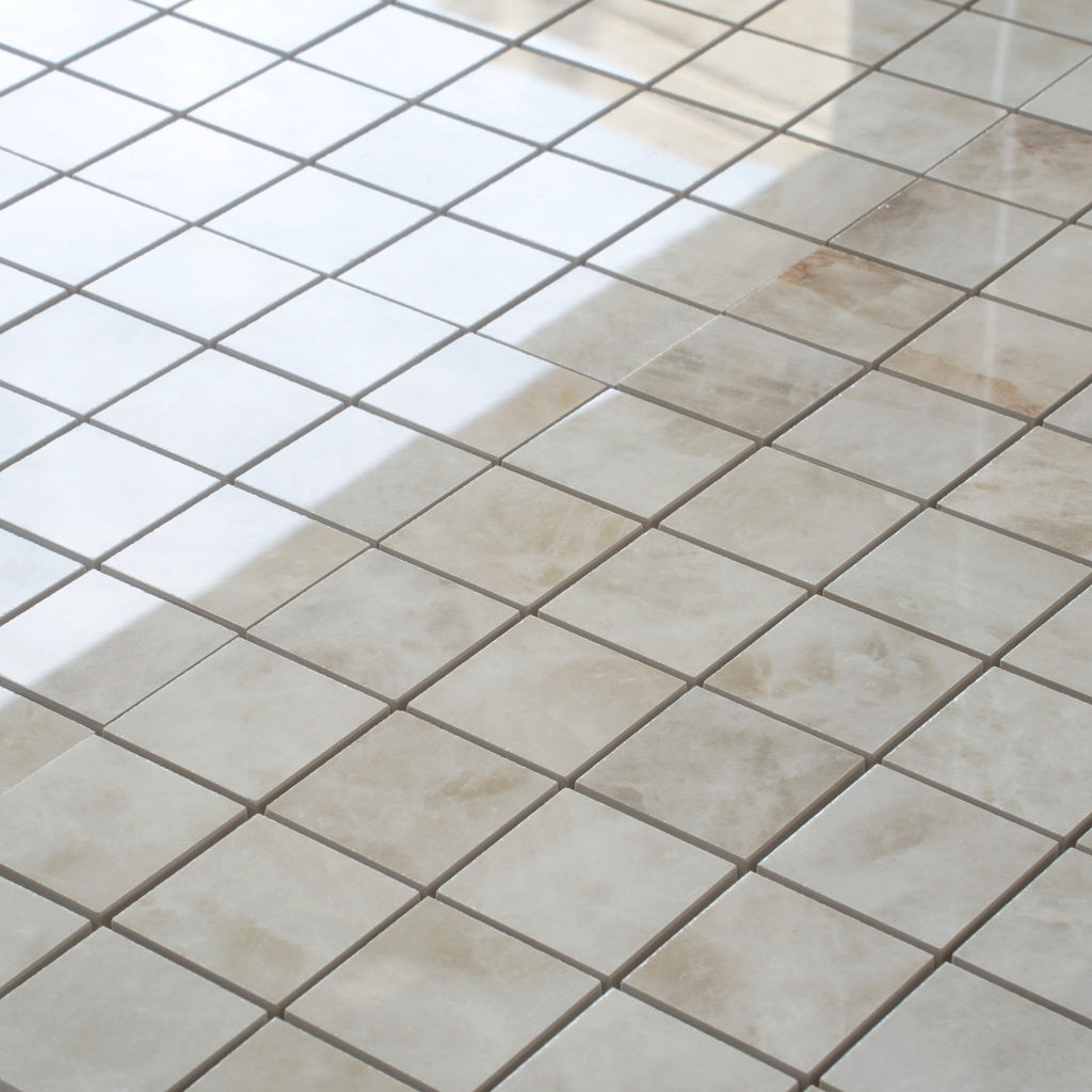 Soft Alabaster White 12x12 Lappato Square Porcelain Mosaic Tile (5 pack, 4.84 sq ft/case)