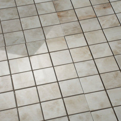 Soft Alabaster White 12x12 Lappato Square Porcelain Mosaic Tile (5 pack, 4.84 sq ft/case)