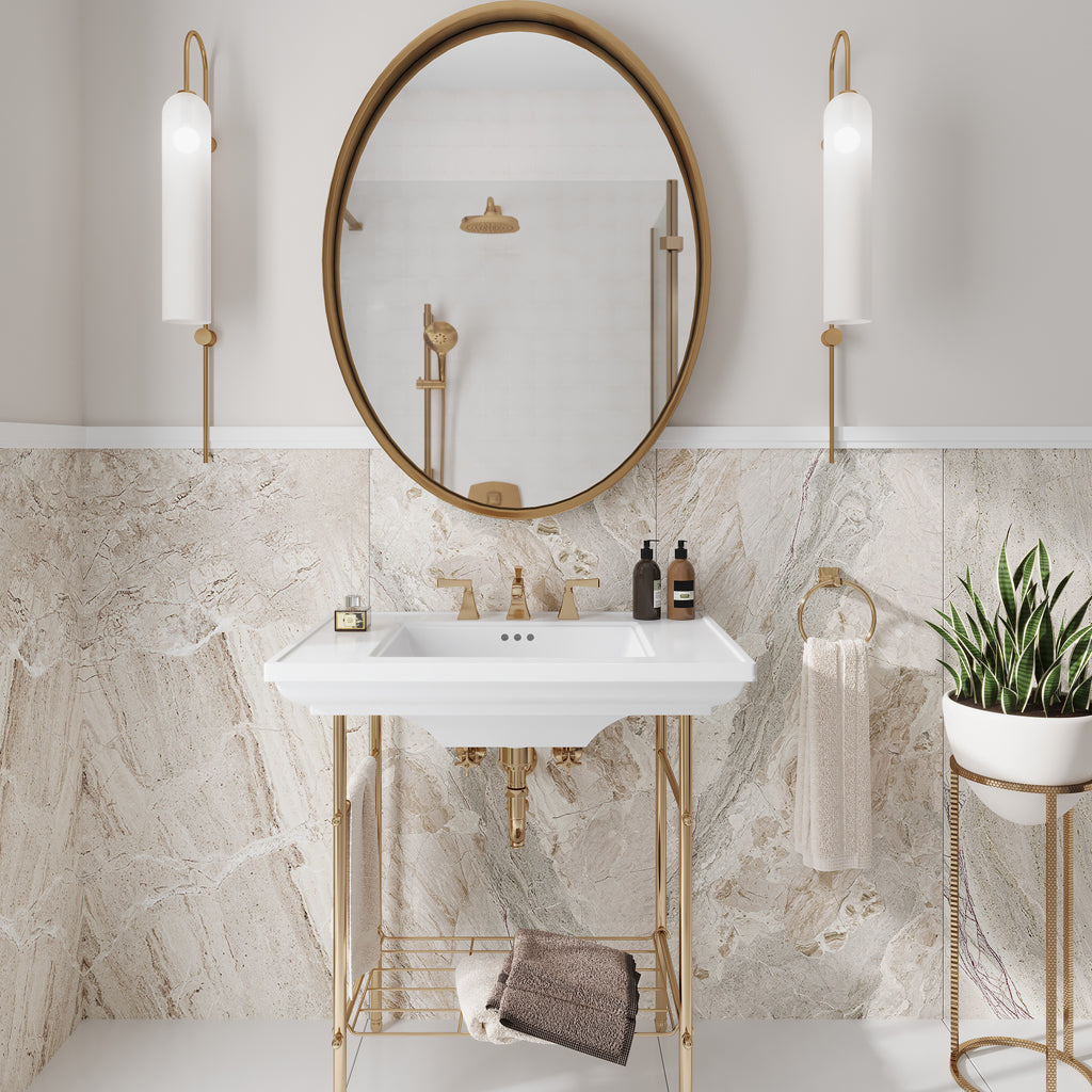 Beige 24x48 Matte Porcelain Large Format Tile (2 pack, 15.5 sq ft/case)