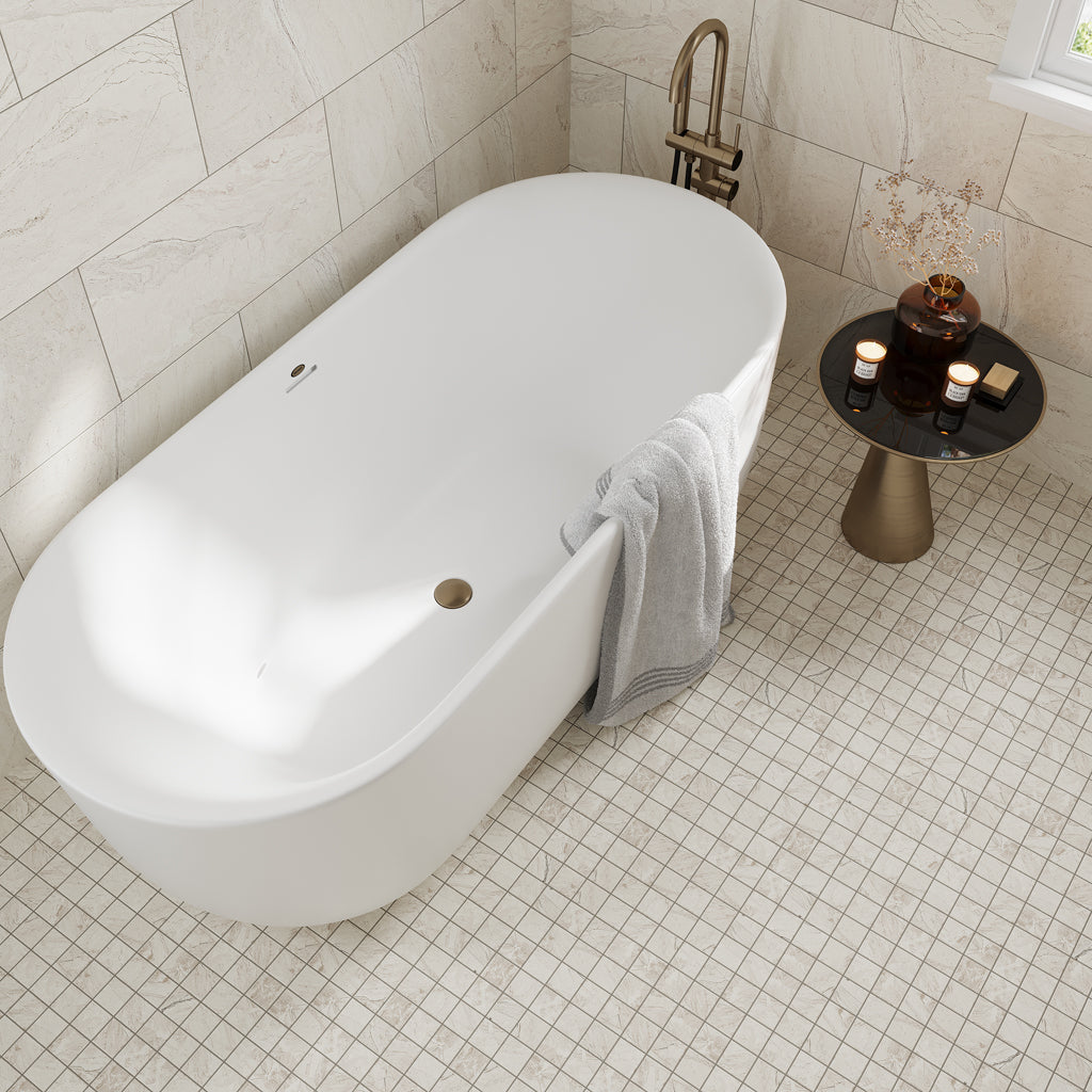 Stone Beige 12x24 Matte Porcelain Large Format Tile (6 pack, 11.62 sq ft/case)