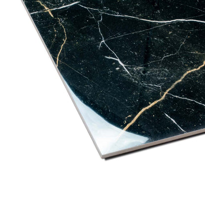 Sable Black 24x48 Polished Porcelain Large Format Tile (2 pack, 15.55 sq ft/case)