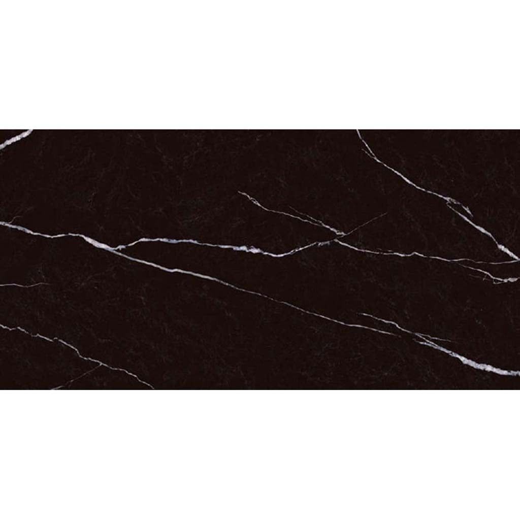 Black 24x48 Polished Porcelain Large Format Tile (2 pack, 15.55 sq ft/case)
