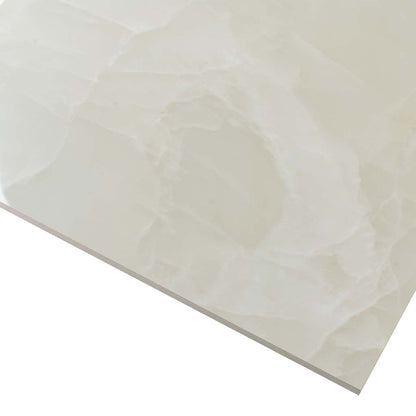 Alabaster White 24x48 Lappato Porcelain Large Format Tile (2 pack, 15.5 sq ft/case)