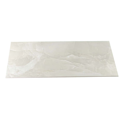 Alabaster White 24x48 Lappato Porcelain Large Format Tile (2 pack, 15.5 sq ft/case) - Sample