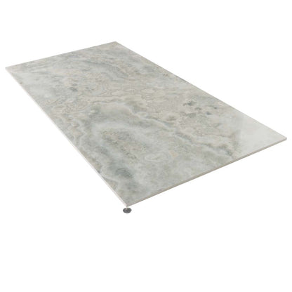 Light Taupe Beige 24x48 Polished Porcelain Large Format Tile (2 pack, 15.55 sq ft/case)