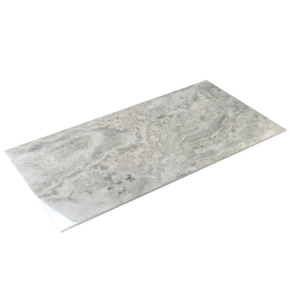 Light Taupe Beige 24x48 Polished Porcelain Large Format Tile (2 pack, 15.55 sq ft/case)