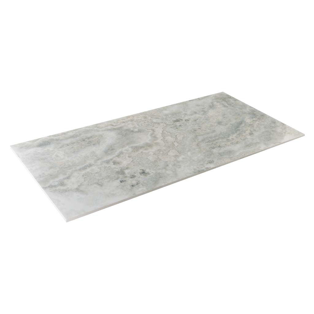 Light Taupe Beige 24x48 Polished Porcelain Large Format Tile (2 pack, 15.55 sq ft/case)