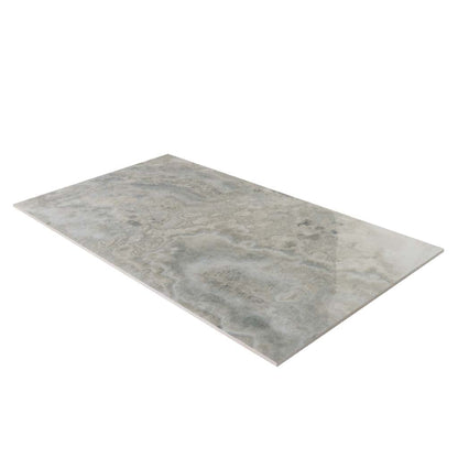 Light Taupe Beige 24x48 Polished Porcelain Large Format Tile (2 pack, 15.55 sq ft/case)