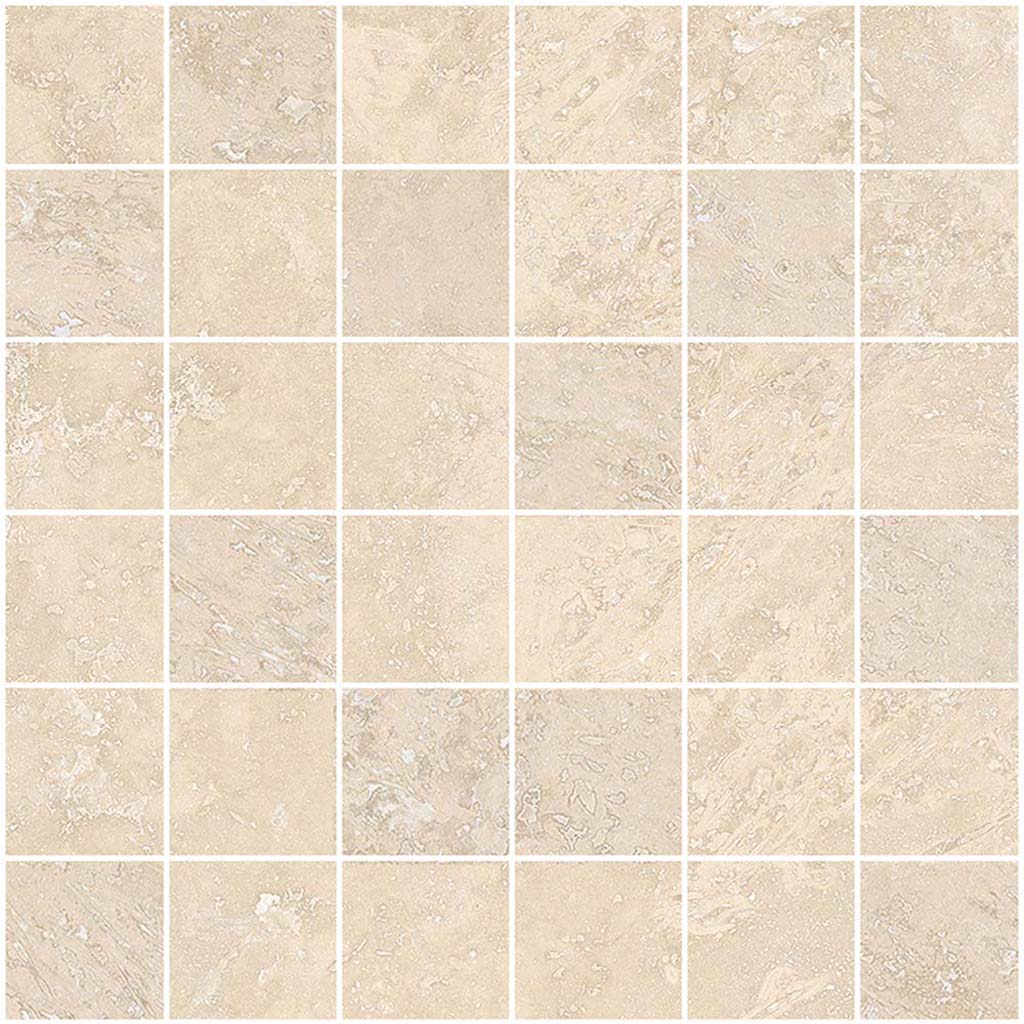 Sand Beige 12x12 Matte Uniform Square Porcelain Mosaic Tile (11 pack, 10.65 sq ft/case) - Sample
