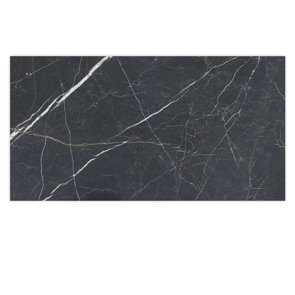 Charcoal Black 24x48 Porcelain Matte Large Format Tile (2 pack, 15.5 sq ft/case)