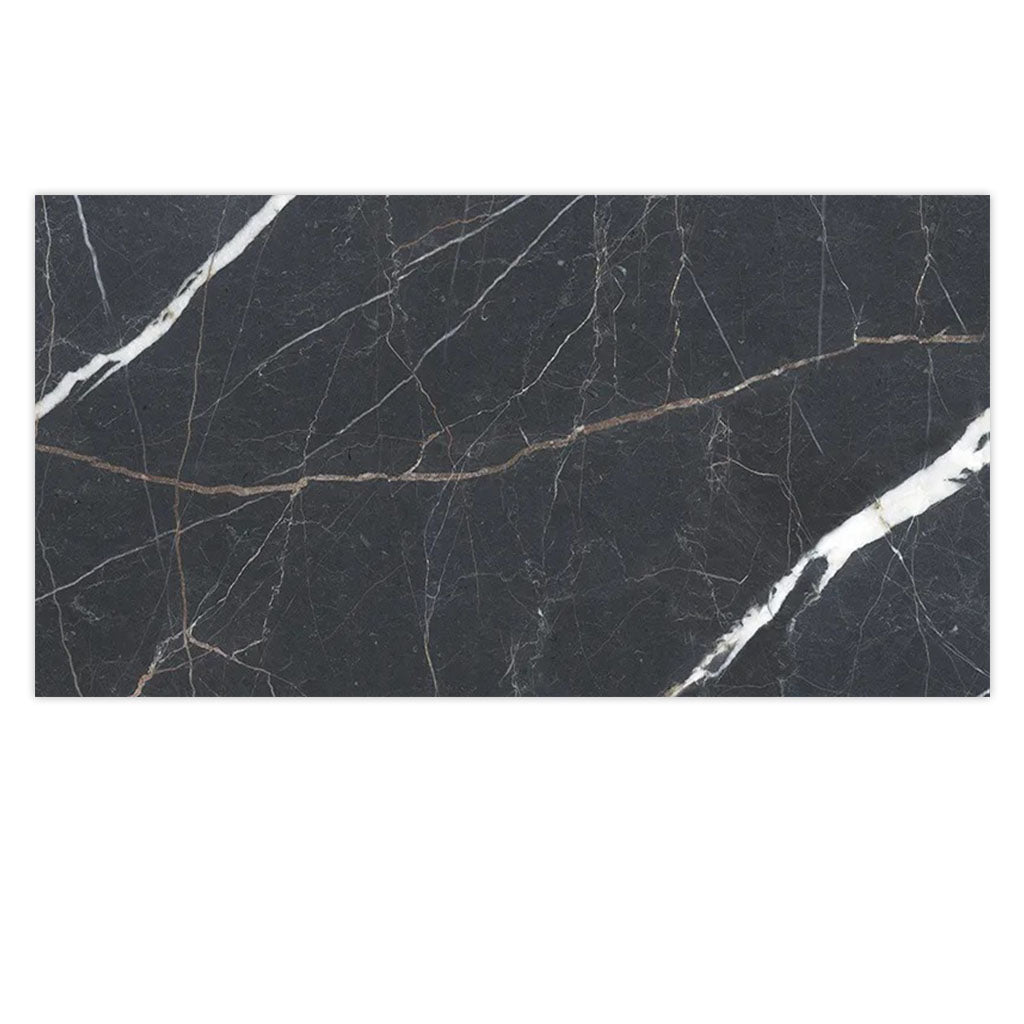 Charcoal Black 24x48 Porcelain Matte Large Format Tile (2 pack, 15.5 sq ft/case) - Sample