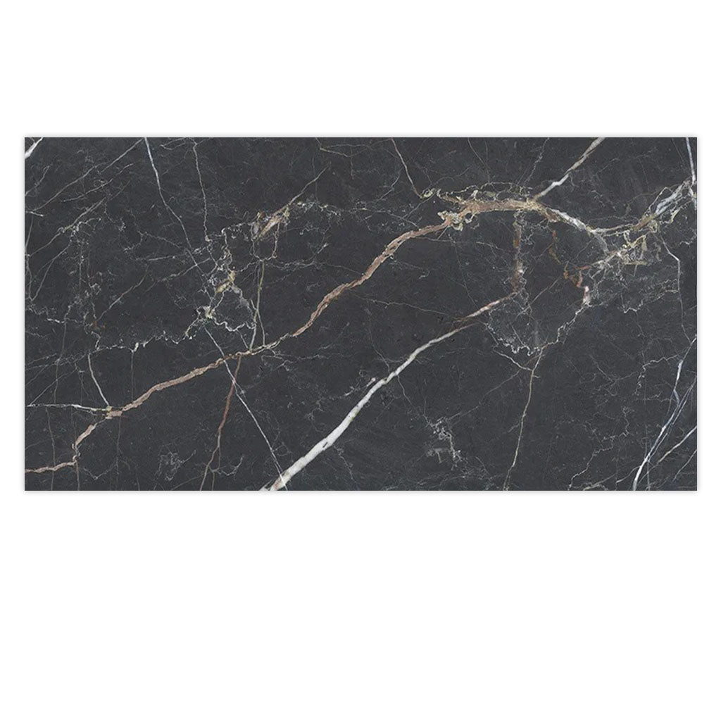 Charcoal Black 24x48 Porcelain Matte Large Format Tile (2 pack, 15.5 sq ft/case) - Sample
