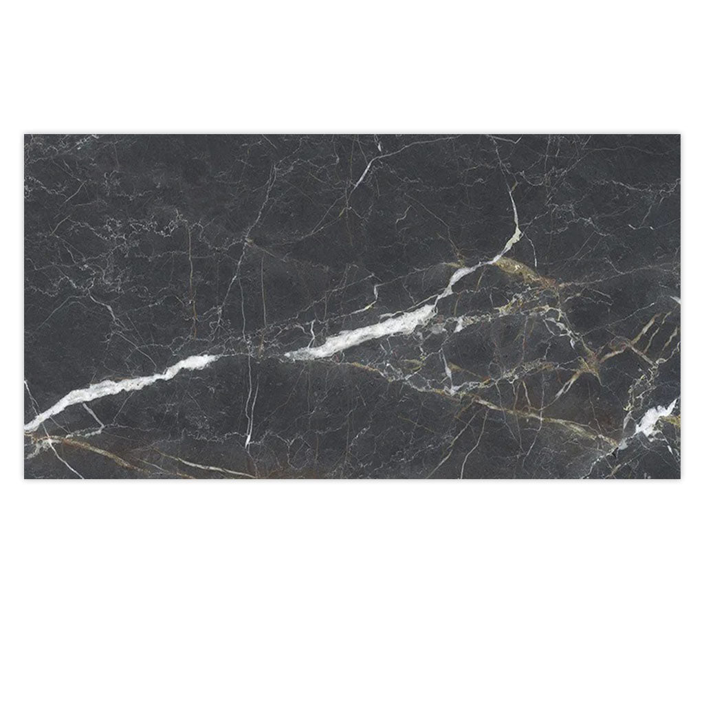 Charcoal Black 24x48 Porcelain Matte Large Format Tile (2 pack, 15.5 sq ft/case)