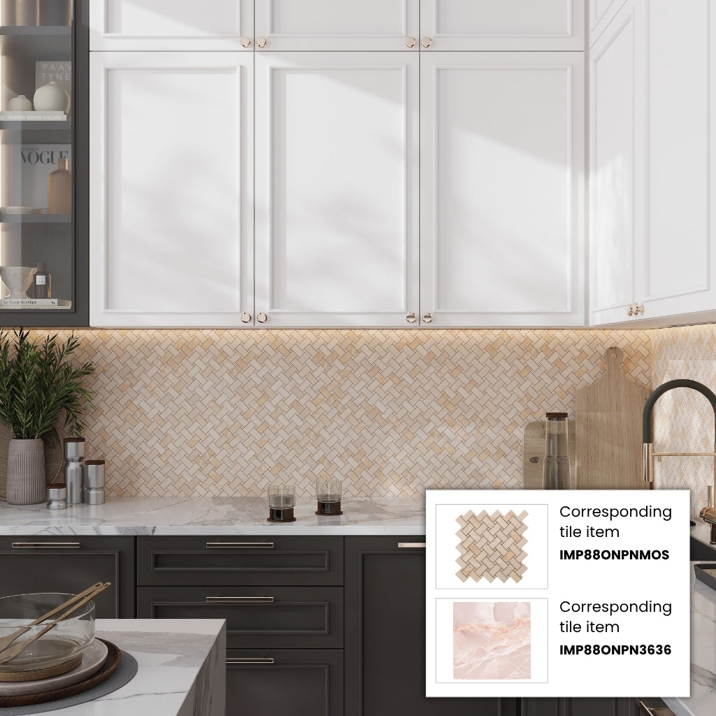 Crepe Pink 36x36 Lappato Square Porcelain Large Format Tile (2 pack, 17.4375 sq ft/case)