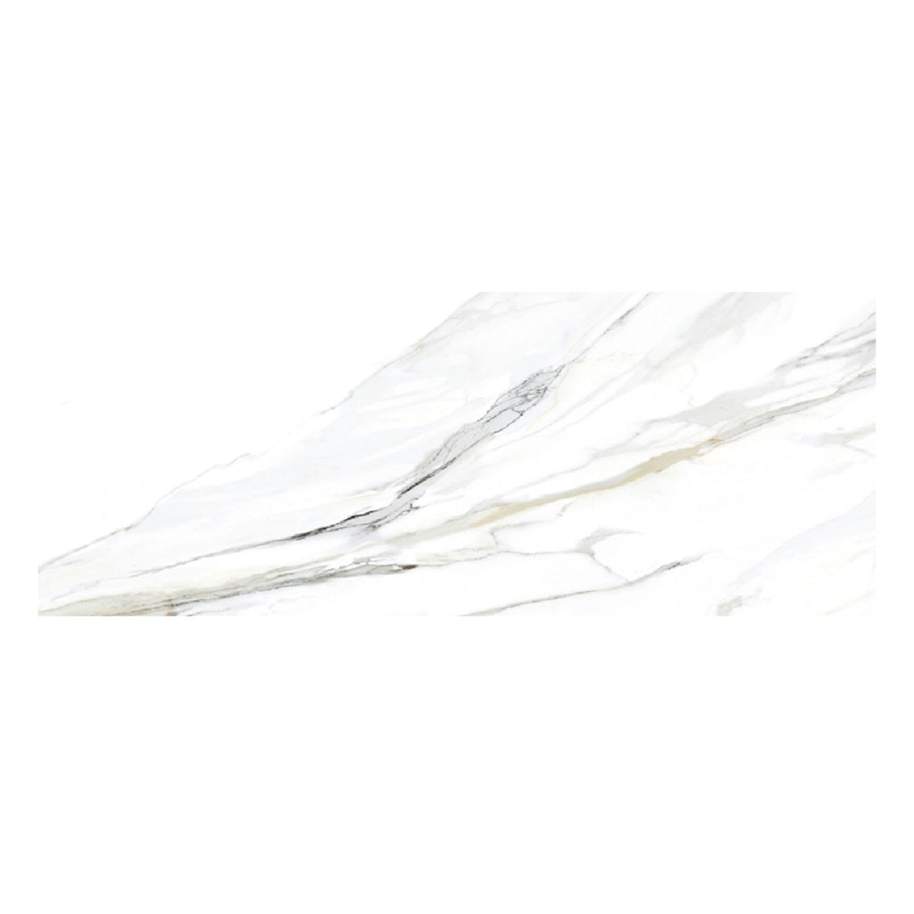 Pearl White 24x48 Polished Field Porcelain Tile (2 pack, 15.48 sq ft/case) - Sample