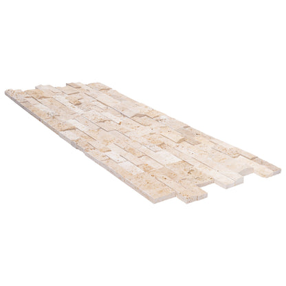 Ivory Beige Travertine Ledger Tile 6x24 – Full Truckload