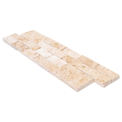 Ivory Beige Travertine Ledger Tile 6x24 – Full Truckload