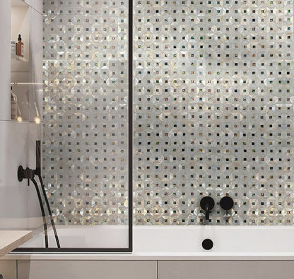 White 12x12 Polished Square Shell Mother of Pearl Mosaic Tile (20 pack, 20.33 sq ft/case)