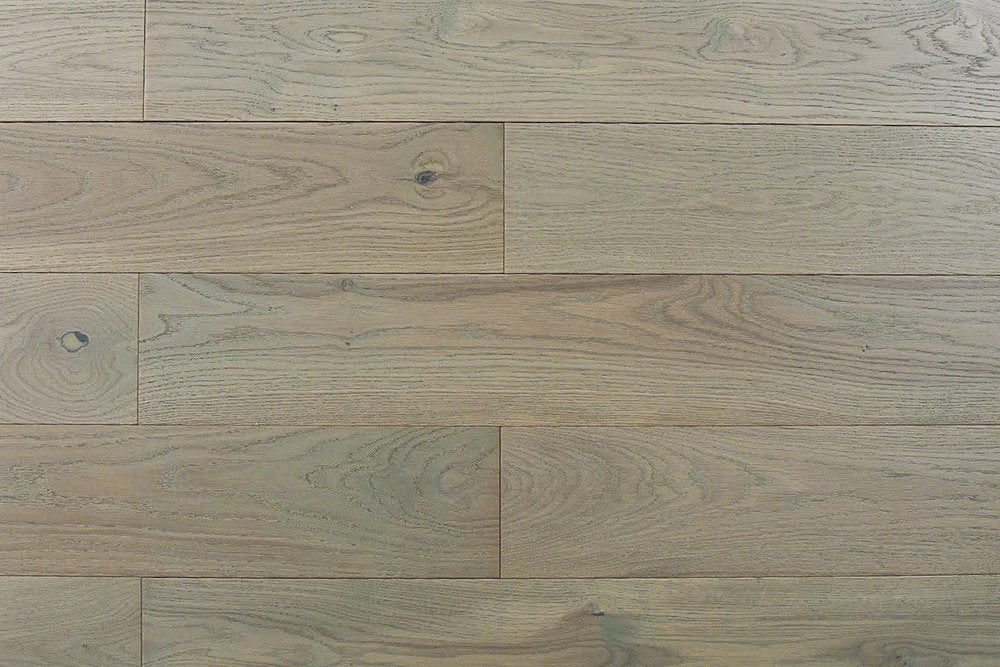 Jubilee Wirebrushed Solid Hardwood 3/4 x 5 in. - Taupe