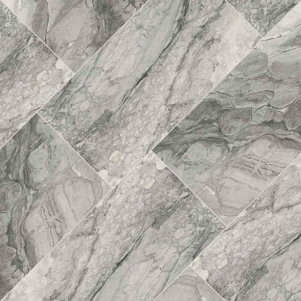 MSI Kaya Onda Gray Porcelain Wall and Floor Tile