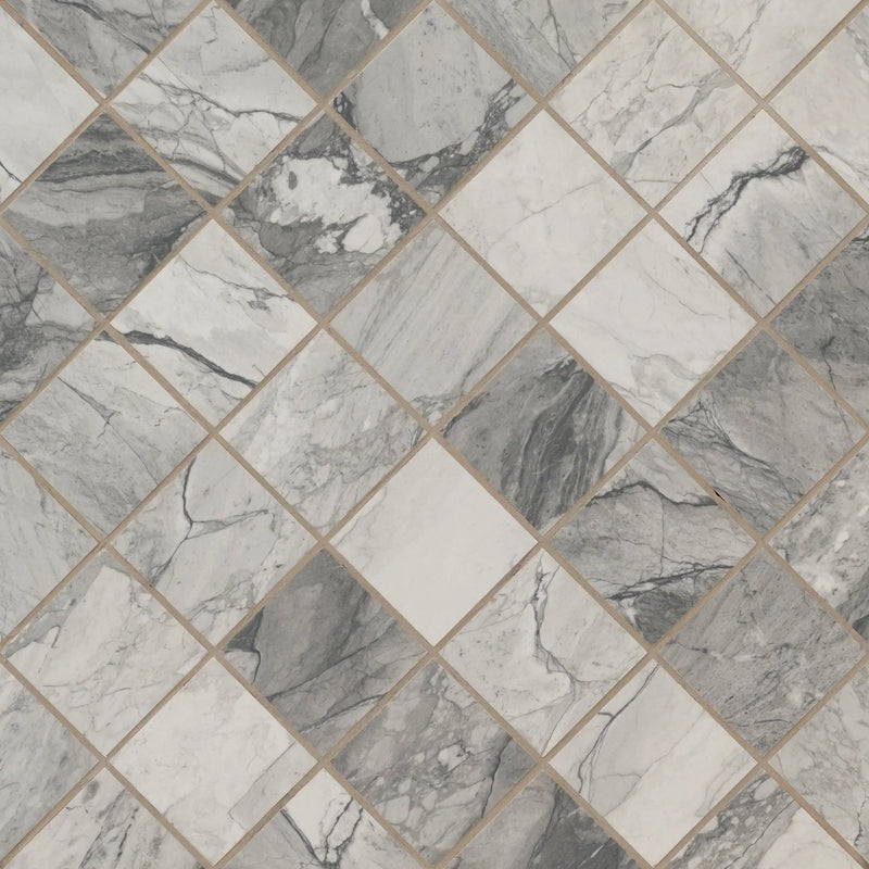 MSI Kaya Onda Gray Porcelain Mosaic Wall and Floor Tile