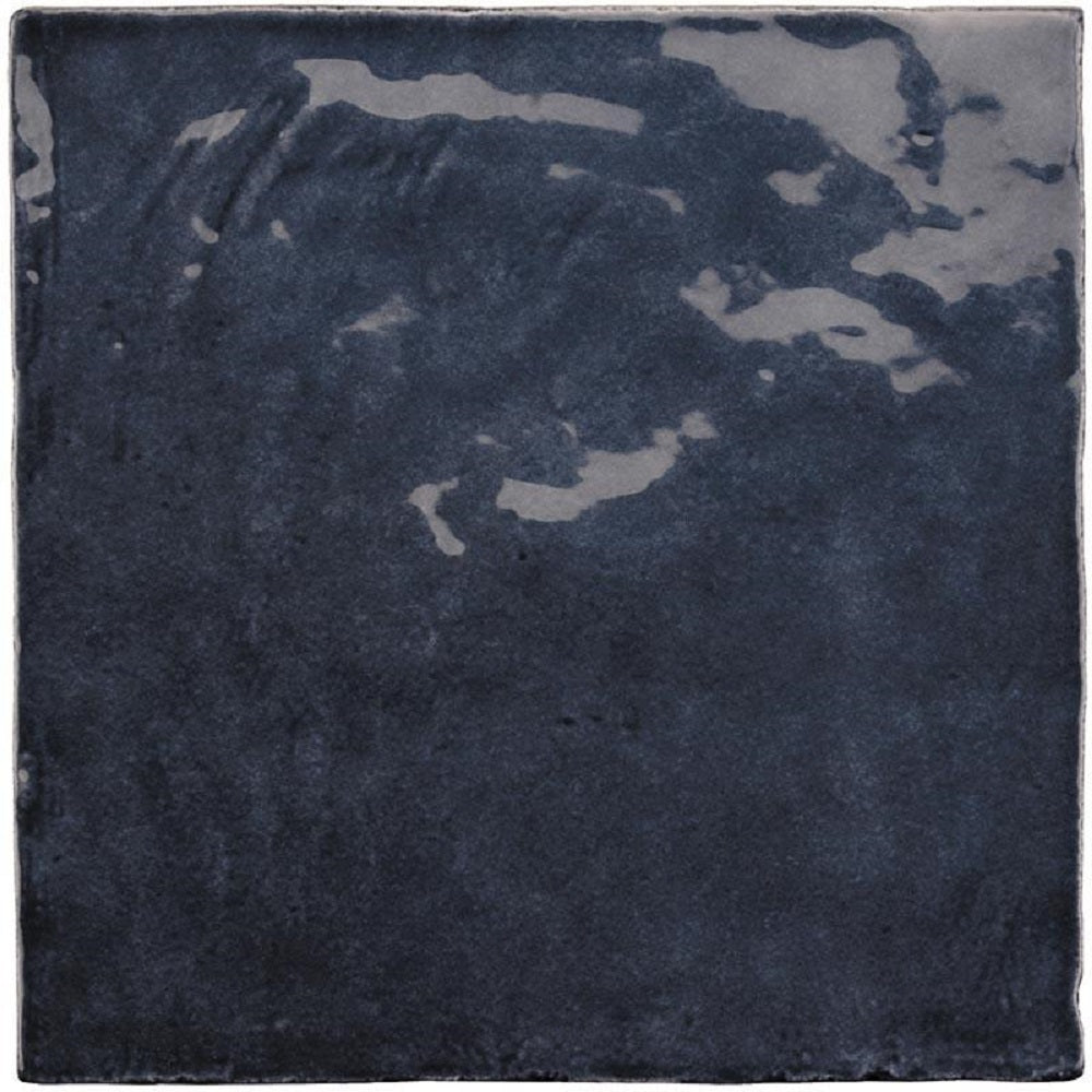Dark Blue 5x5 Glossy Subway Ceramic Tile (57 pack, 10.76 sq ft/case)