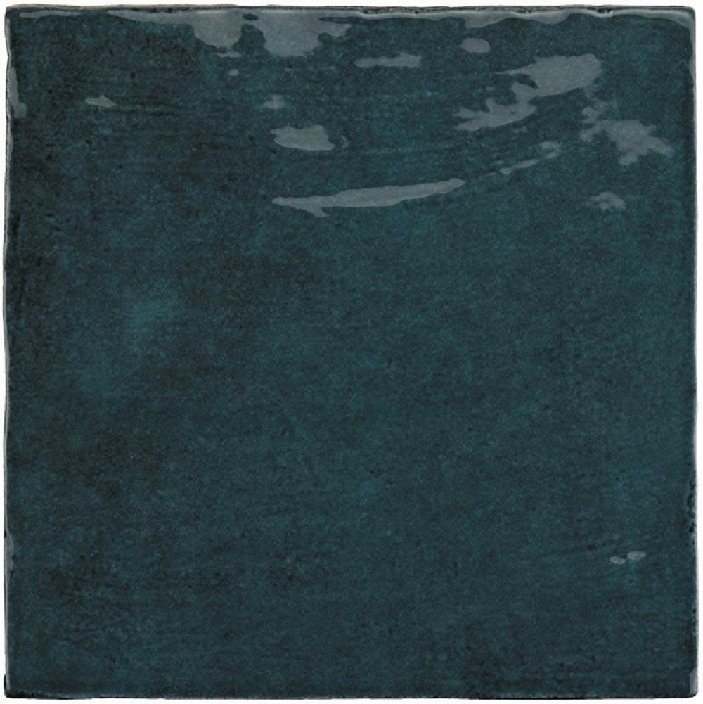 Ocean Green 5x5 Glossy Subway Ceramic Tile (57 pack, 10.76 sq ft/case) - Sample