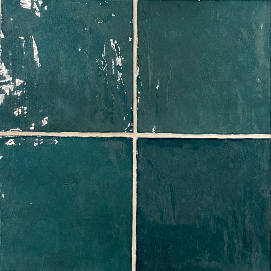 Ocean Green 5x5 Glossy Subway Ceramic Tile (57 pack, 10.76 sq ft/case)